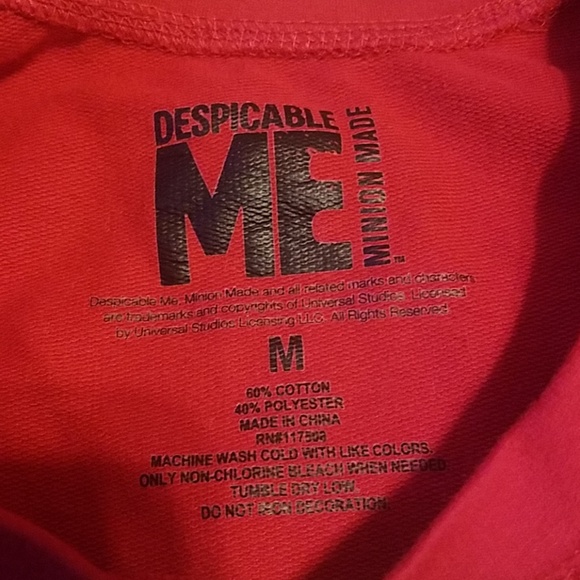 Despicable Me Minion Christmas Sweatshirt - M - Picture 3 of 5